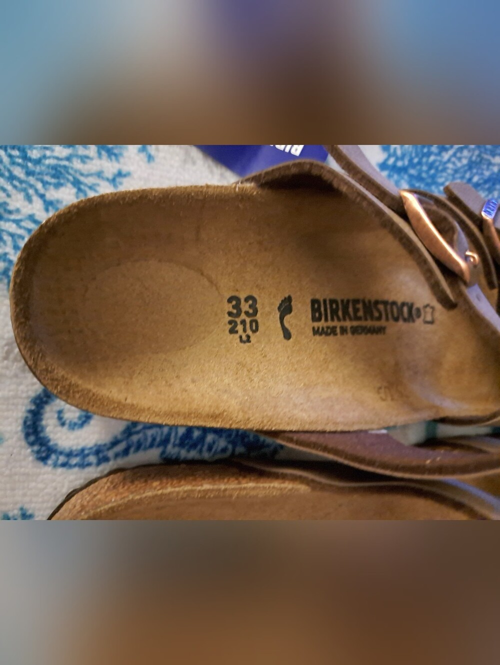 KIDS children's BIRKENSTOCK SANDALS new in box SIZE 33 (US 2.0) Mayari Kids - Picture 5 of 9